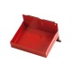 Magnetisch bakje rood 15 x 11,5 x 3 cm