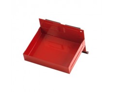 Magnetisch bakje rood 15 x 11,5 x 3 cm