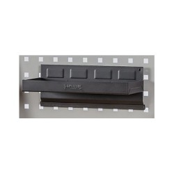 Magnetisch bakje zwart 31 x 11,5 x 3 cm