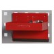 Magnetisch bakje rood 15 x 11,5 x 3 cm