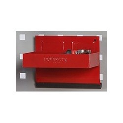 Magnetisch bakje rood 15 x 11,5 x 3 cm
