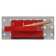 Magnetisch bakje rood 21 x 11,5 x 3 cm