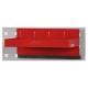 Magnetisch bakje rood 27 x 11,5 x 3 cm