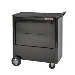 Gereedschapswagen zwart - 4 laden tweezijdig te openen
