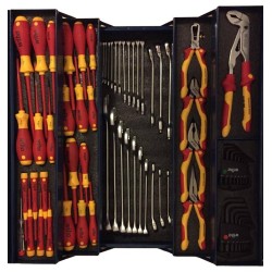 EPE foam mat type kaizen foam 57 x 43 x 5 cm. grijs/antraciet. 6 lagen