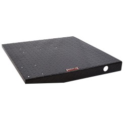 Extra brede en extra lange motorheftafel pneumatisch zwart