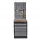 Hardhouten werkblad 68 x 46 x 3,6 cm voor garageserie