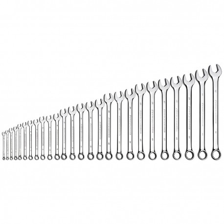 Ring-steeksleutelset 26 delig met levenslange garantie