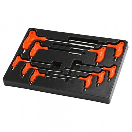 Torx -/ Inbus sleutelset 10 delen in module