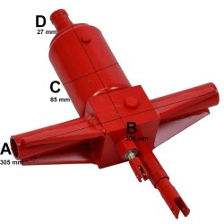 Hydraulische pomp rood voor heftafel 0309 vanaf bouwjaar 2012 Hydraulische pomp rood voor heftafel 0309 vanaf bouwjaar 2012