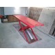 Extra brede heftafel motorfiets pneumatisch rood