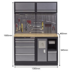 Werkbank met laden kopen. Webshop Powerplustools.be