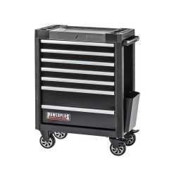 Gereedschapswagen zwart 7 laden 72 x 48 x 101 cm Gereedschapswagen zwart 7 laden 72 x 48 x 101 cm