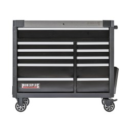 Gereedschapswagen zwart 11 laden 110 x 48 x 101 cm