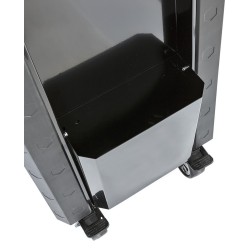 Gereedschapswagen zwart 7 laden + lade met magazijnbakjes - 110 x 48 x 101 cm Gereedschapswagen zwart 7 laden + lade met magazijnbakjes - 110 x 48 x 101 cm