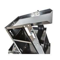 Laskar, laswagen, verrijdbare las kar 70 x 37,5 x 73 cm. 11 kg.