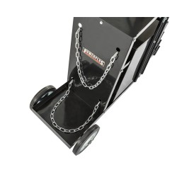 Laskar, laswagen, verrijdbare las kar met 4 laden - 70 x 37,5 x 73 cm