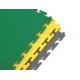 PVC kliktegel groen 500 x 500 x 6 mm. Vloertegel voor industrieel gebruik - hamerslag anti slip profiel
