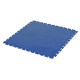 PVC kliktegel blauw 500 x 500 x 6 mm. Vloertegel voor industrieel gebruik - hamerslag anti slip profiel