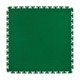 PVC kliktegel groen 500 x 500 x 6 mm. Vloertegel voor industrieel gebruik - hamerslag anti slip profiel