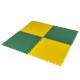 PVC kliktegel groen 500 x 500 x 6 mm. Vloertegel voor industrieel gebruik - hamerslag anti slip profiel