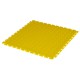 PVC kliktegel geel 500 x 500 x 7 mm. - Industriële werkplaatstegel met ronde noppen