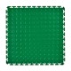 PVC kliktegel groen 500 x 500 x 7 mm. - Industriële werkplaatstegel met ronde noppen