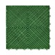 Open kliktegel groen 400 x 400 x 18 mm. - harde kunststof tegel met open structuur