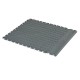 PVC oprijrand grijs - oplooprand 500 x 100 mm. voor Industriële PVC kliktegel