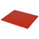 PVC oprijrand rood - oplooprand 500 x 100 mm. voor Industriële PVC kliktegel