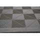 Open kliktegel grijs 400 x 400 x 18 mm. - harde kunststof tegel met open structuur