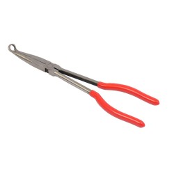 Extra lange platte rondbektang 45 graden gebogen