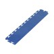 PVC oprijrand blauw - oplooprand 500 x 100 mm. voor Industriële PVC kliktegel