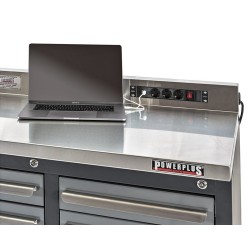 Professionele werkbank – montagetafel 183 x 70 x 95 cm. met 17 laden Professionele werkbank – montagetafel 183 x 70 x 95 cm. met 17 laden