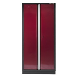 Tweedeurs gereedschapskast rood 91,5 x 57 x 200 cm