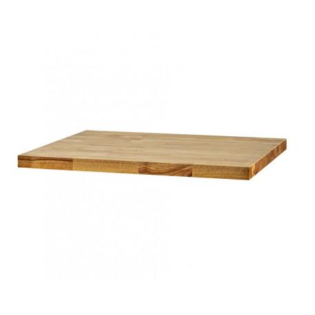 Hardhouten werkblad 72 x 60 x 3,8 cm voor heavy duty serie