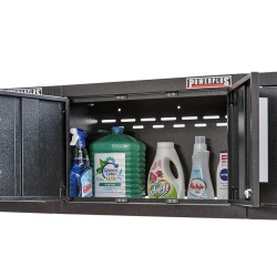 Negendelige set wandkasten voor bijkeuken, opbergruimte en schuur