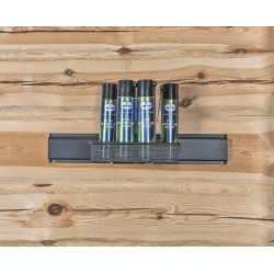 Metalen opbergmand 28 x 16,5 x 6,1 cm – wandhouder – opbergsysteem voor diversen Metalen opbergmand 28 x 16,5 x 6,1 cm – wandhouder – opbergsysteem voor diversen