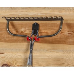 Dubbele wandhaak – ophangbeugel van metaal 6 x 6,5 x 11,5 cm Dubbele wandhaak – ophangbeugel van metaal 6 x 6,5 x 11,5 cm