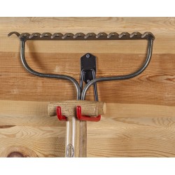 Dubbele wandhaak – ophangbeugel van metaal 6 x 15,5 x 17 cm Dubbele wandhaak – ophangbeugel van metaal 6 x 15,5 x 17 cm