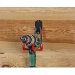 Set van 10 dubbele wandhaken voor het opbergen van tuingereedschap