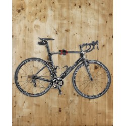 Inklapbare wandbeugel  - wandhouder - fietsophangsysteem - fiets ophangen - mountainbike - racefiets