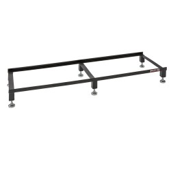 Onderframe met in hoogte verstelbare pootjes voor twee premium line kasten