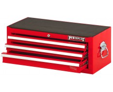 Gereedschapskist rood 3 laden met quicklock