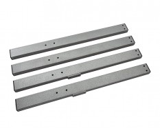 Set extra lange poten voor werkbank PP-T 0445G, 0446G en 0447G (grijs) extra hoge werkbank