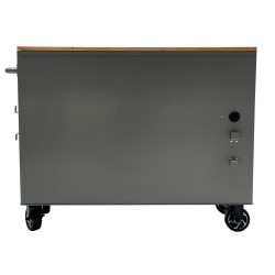 Gereedschapswagen – verrijdbare werkbank met 7 laden en gereedschapskast afm.117 x 46 x 94 cm Gereedschapswagen – verrijdbare werkbank met 7 laden en gereedschapskast afm.117 x 46 x 94 cm