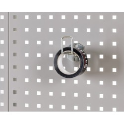 Gereedschapshaak – ophanghaak van staal 100 mm. Gereedschapshaak – ophanghaak van staal 100 mm.