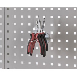 Gereedschapshaak voor ophangen van tangen aan gereedschapsbord Gereedschapshaak voor ophangen van tangen aan gereedschapsbord