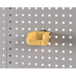 Strip om magazijnbakken op te hangen aan gereedschapsbord Strip om magazijnbakken op te hangen aan gereedschapsbord