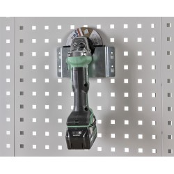 Gereedschapshouder – houder voor kleine haakse slijper Gereedschapshouder – houder voor kleine haakse slijper